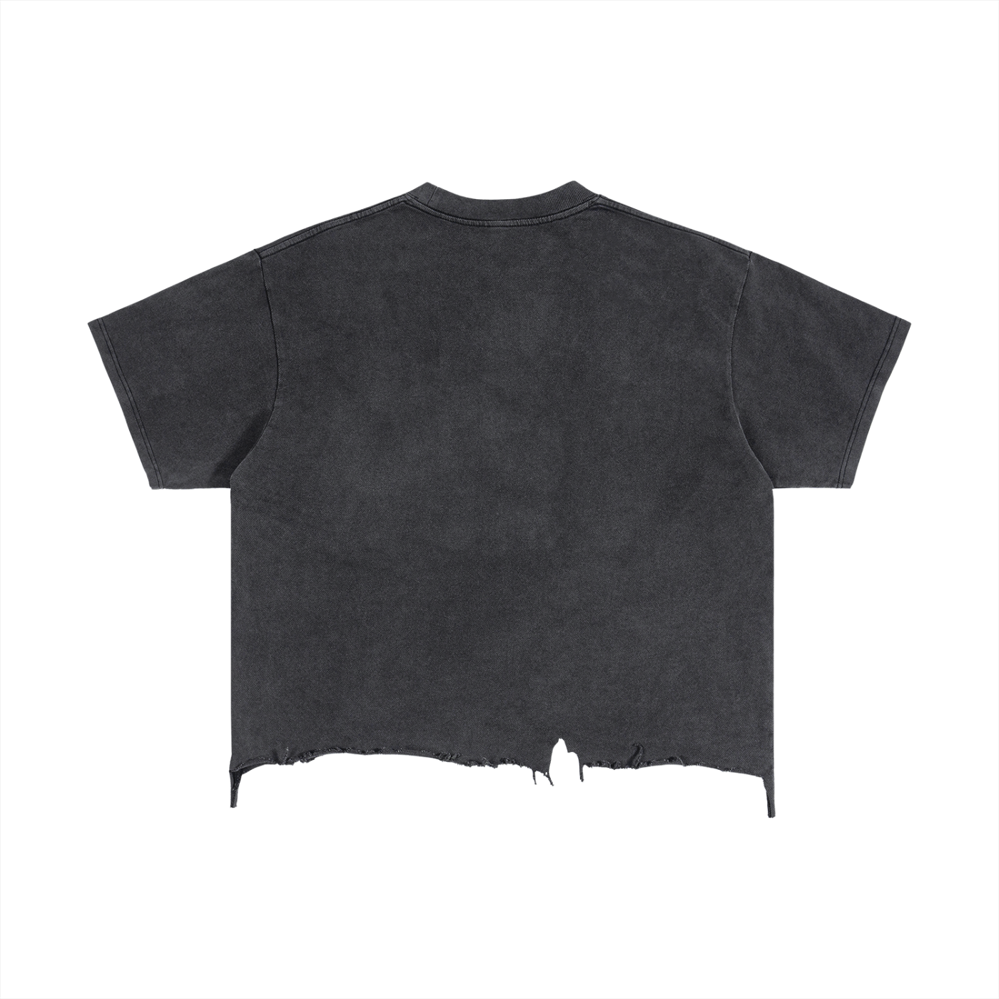 The NICE FACE Boxy Distressed Expressionist Tee - See You Through My Lenses