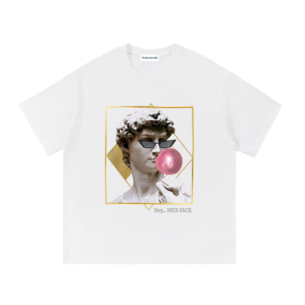 The NICE FACE Expressionist Tee - David or Diva