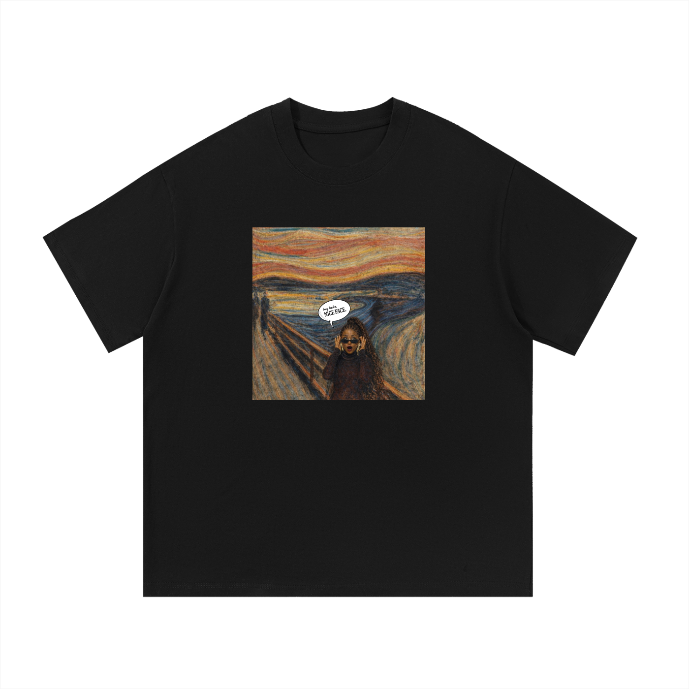 The NICE FACE Expressionist Tee - Scream