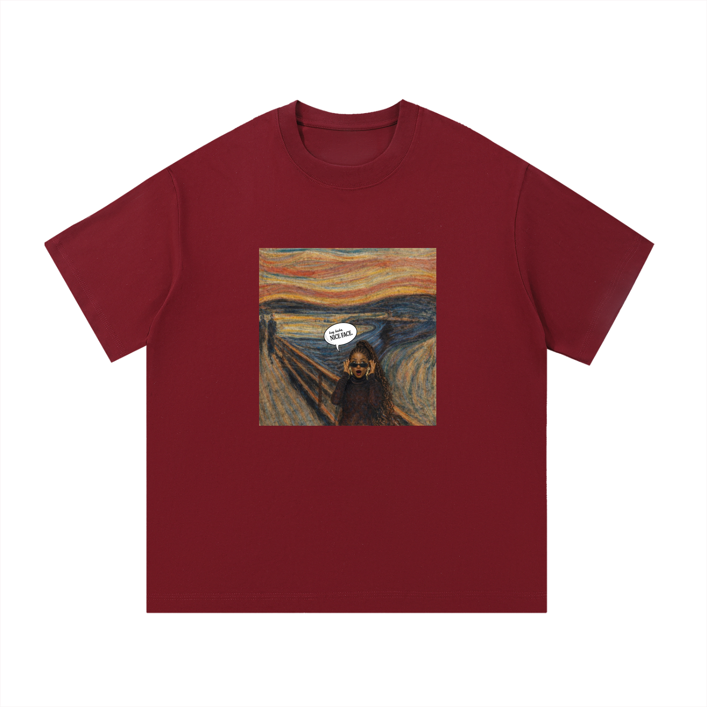 The NICE FACE Expressionist Tee - Scream