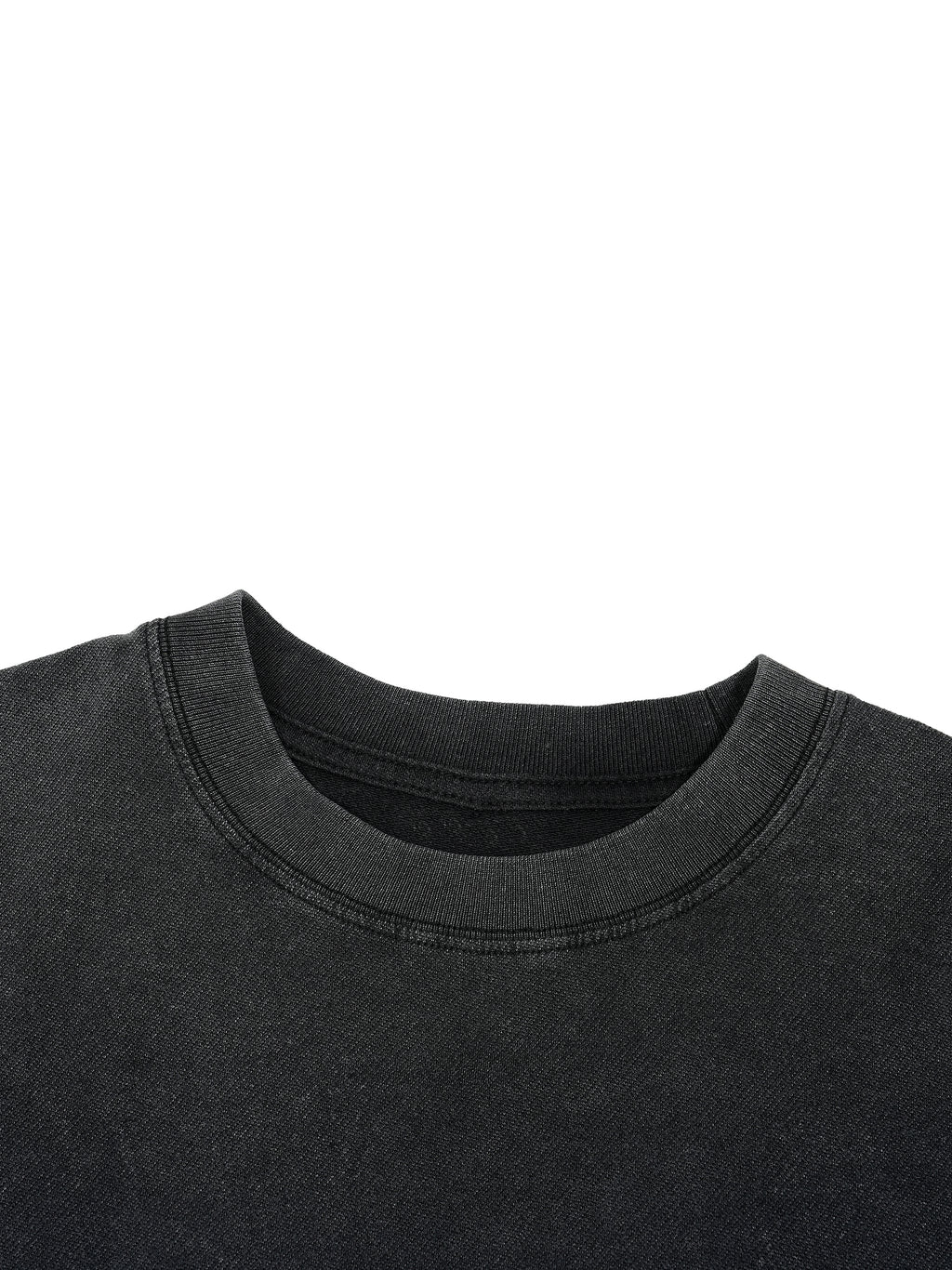The NICE FACE Boxy Distressed Hem Expressionist Tee - Artemis