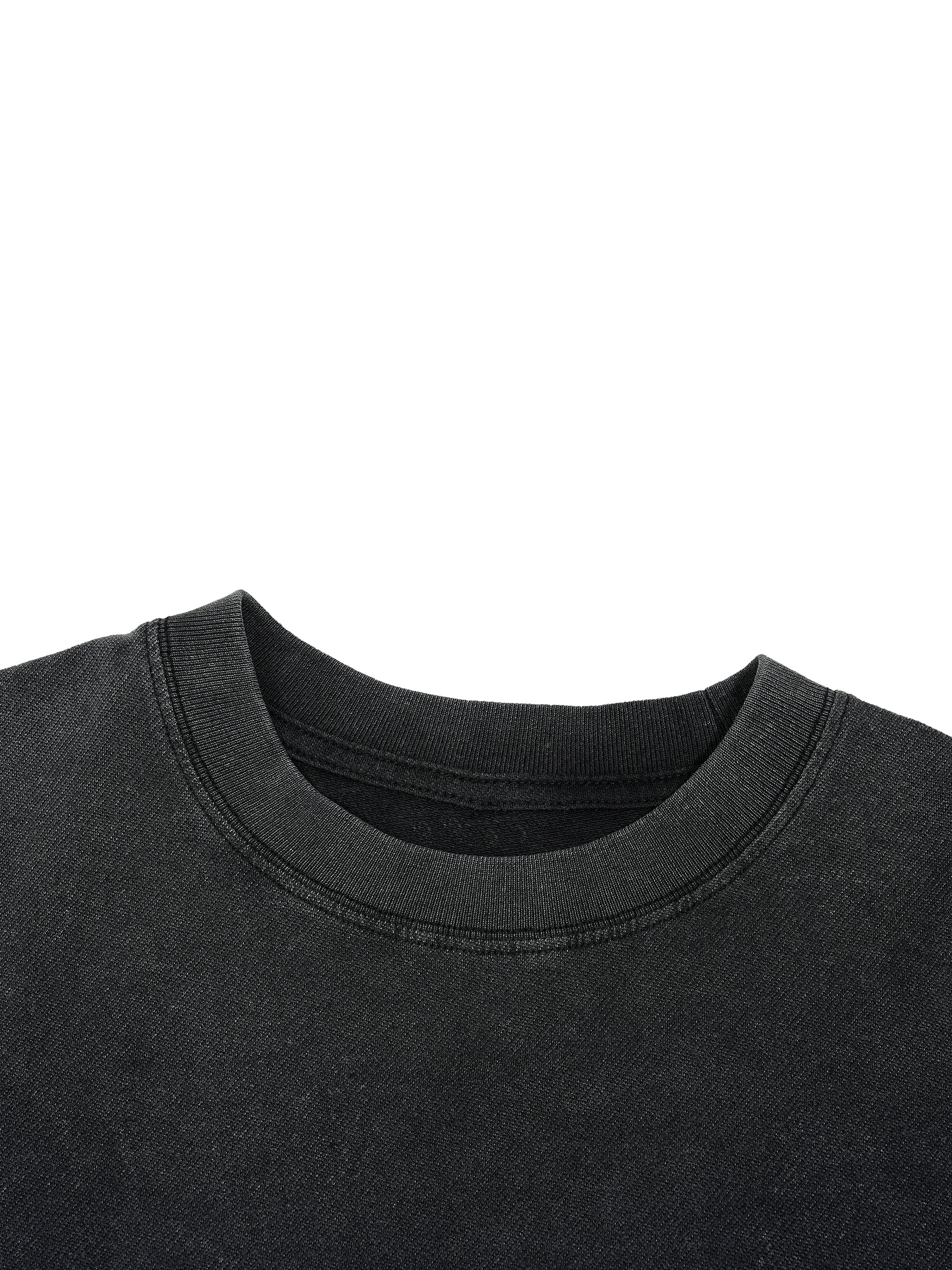 The NICE FACE Boxy Distressed Hem Expressionist Tee - They're So Gothic